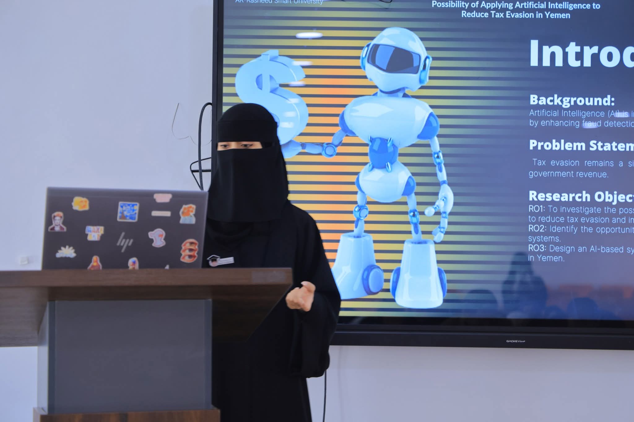 Rasheed Uni بحث تخرج نوعي لطالبات المحاسبة (إنجليزي) بجامعة الرشيد الذكية يعزز دور ...