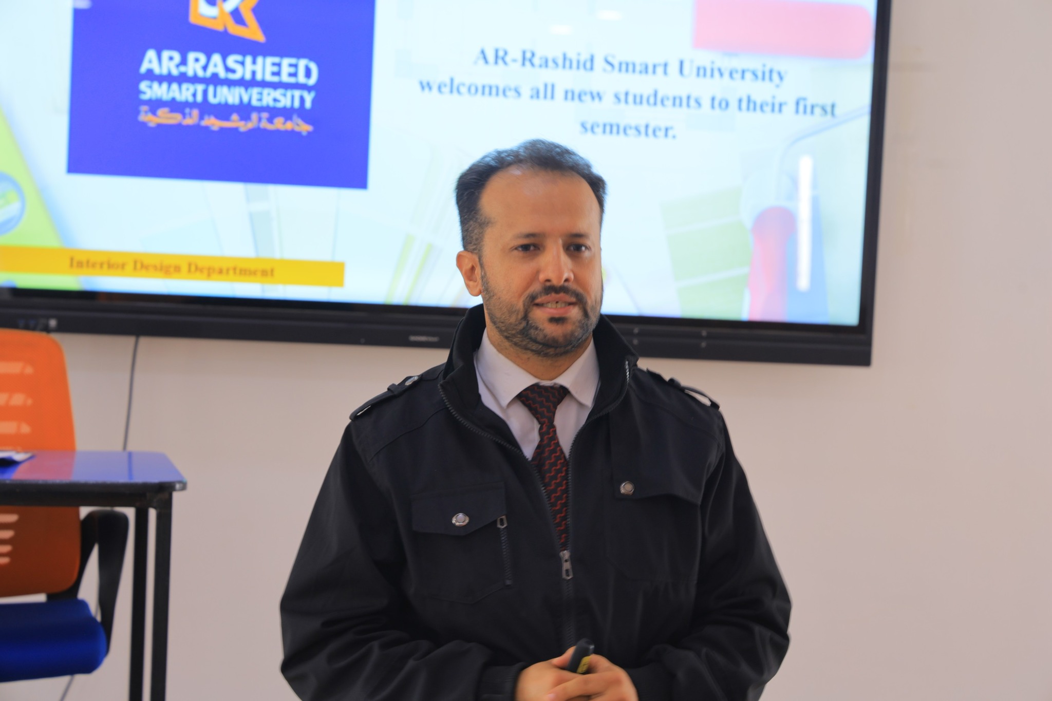 قسم التصميم الداخلي بجامعة الرشيد الذكية يفتتح مسيرة طلبته الجدد بلقاء ...